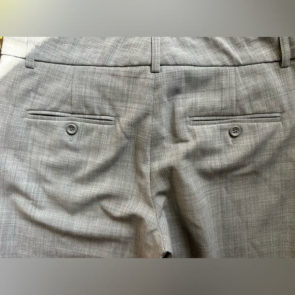 Express Design Studio Editor Pants Women’s Gray Dress Slacks Size 4/4L - Picture 6 of 7